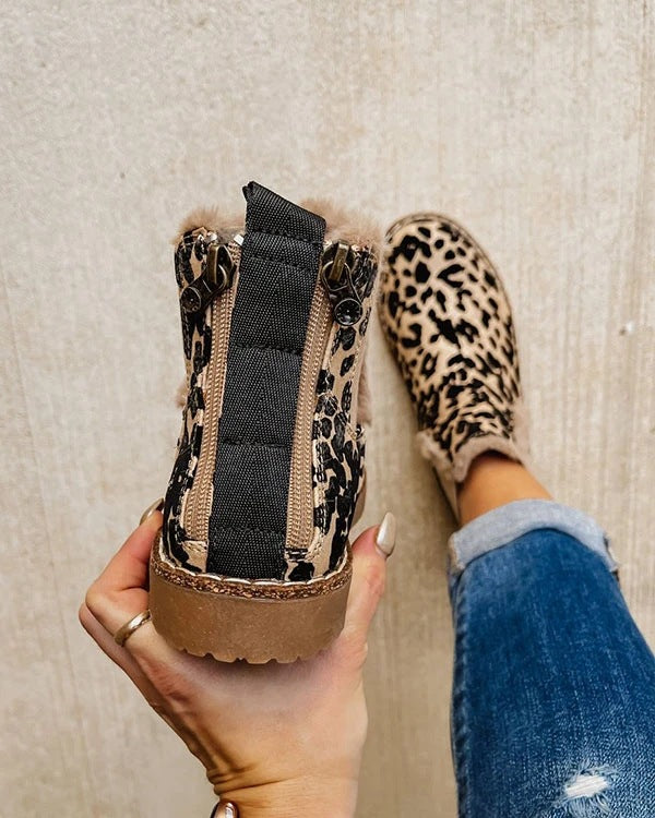 Warm Plush Ankle Boots