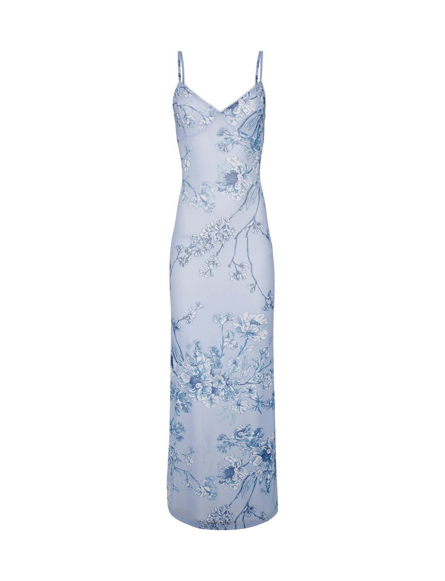 Y2K Floral Slip Dress