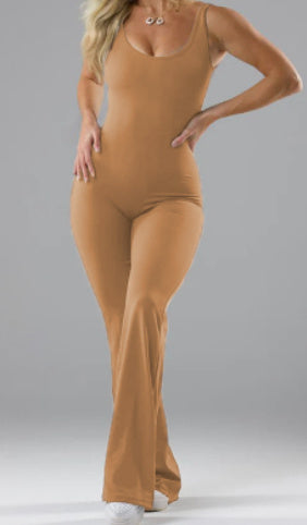 Slim Fit Yoga Jumpsuit