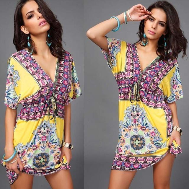 Boho Tribal Dresses - Fabric of Cultures