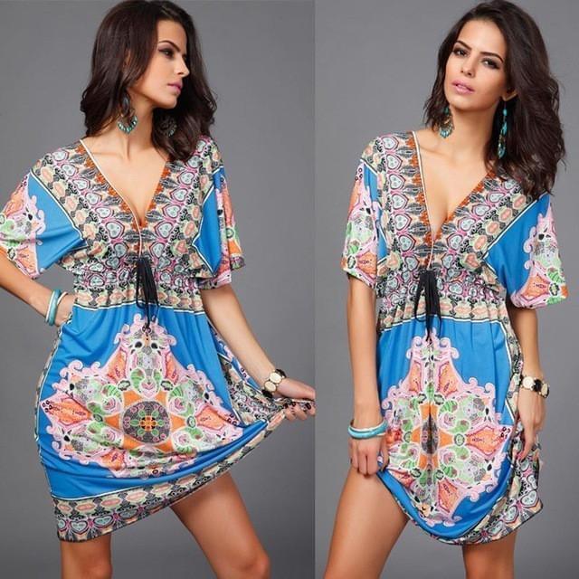 Boho Tribal Dresses - Fabric of Cultures