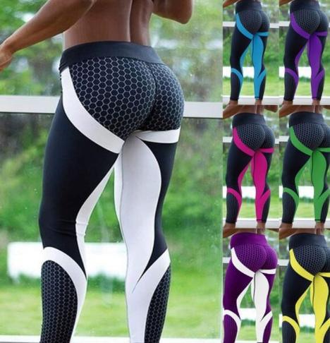 Slim Tights Leggings Gym - Fabric of Cultures