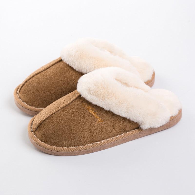 Fall Winter Waterproof Home Slippery Slippers - Fabric of Cultures