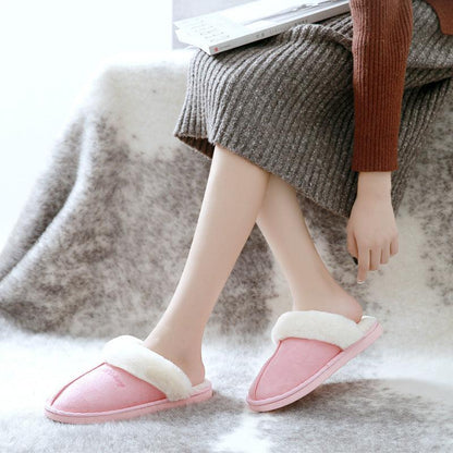 Fall Winter Waterproof Home Slippery Slippers - Fabric of Cultures