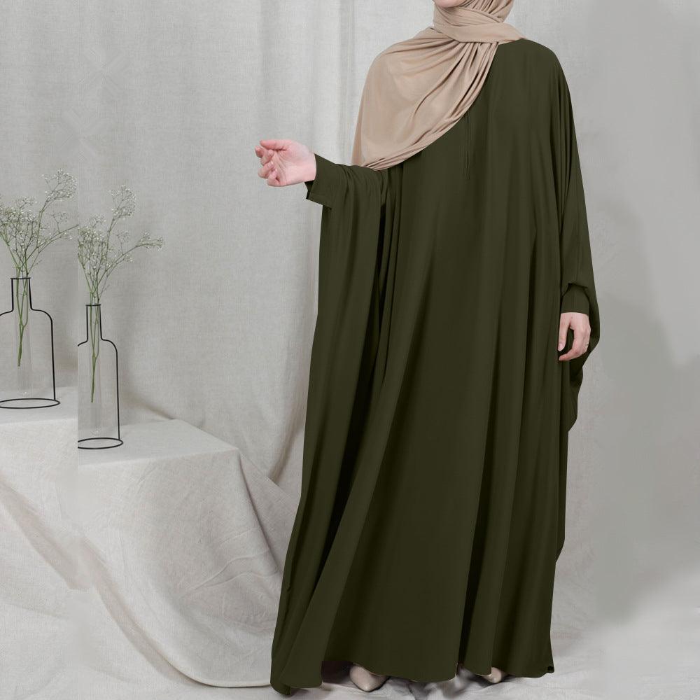 Hooded Muslim Women Hijab Dress - Fabric of Cultures