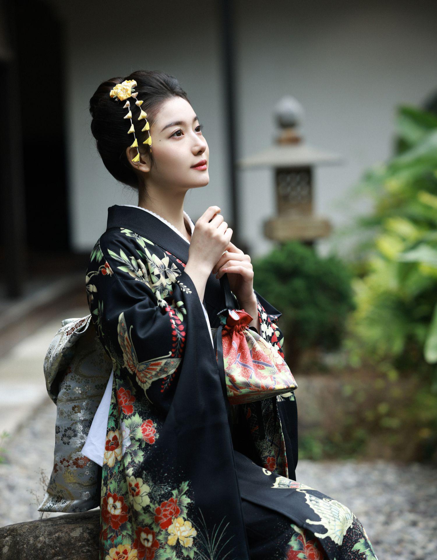 Japanese Formal Kimono Dress for Women - Modified and Traditional - Fabric of Cultures
