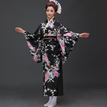 Kimono Female Cos Bathrobe Photo Performance - Fabric of Cultures