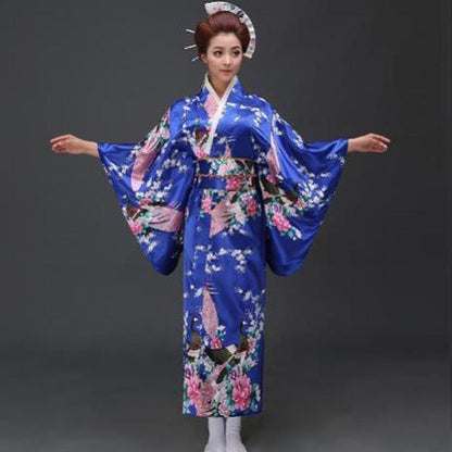 Kimono Female Cos Bathrobe Photo Performance - Fabric of Cultures