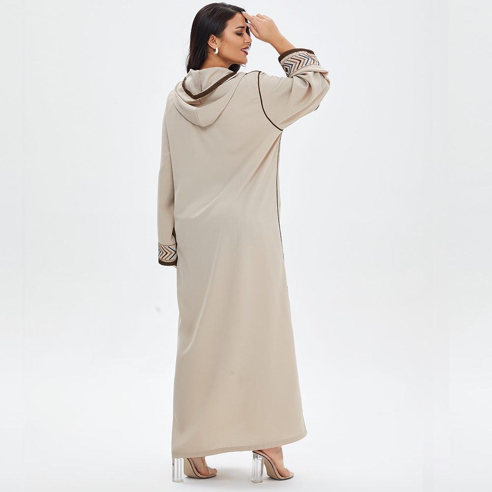 Muslim Arab Middle East Dubai Ladies Robe - Fabric of Cultures