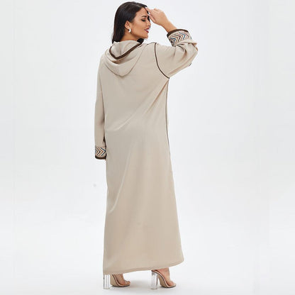 Muslim Arab Middle East Dubai Ladies Robe - Fabric of Cultures