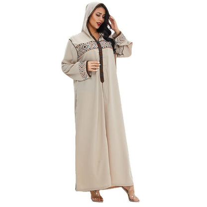 Muslim Arab Middle East Dubai Ladies Robe - Fabric of Cultures