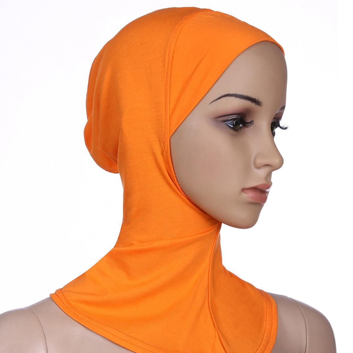 Muslim Soft Under Scarf Hat Cap Bone Bonnet Neck Cover - Fabric of Cultures