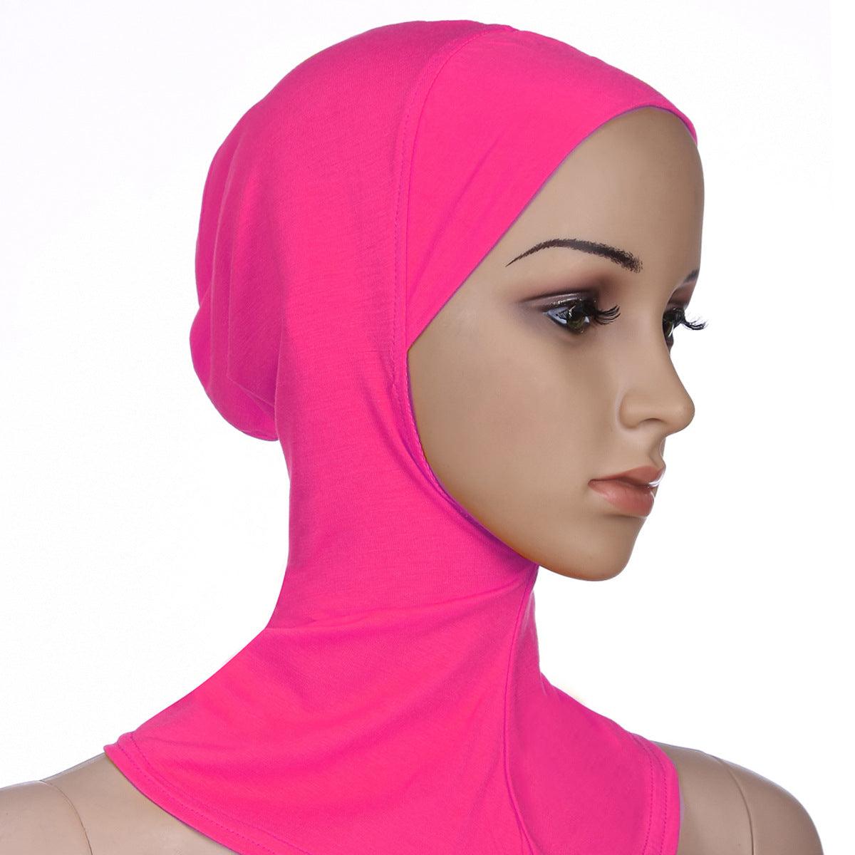 Muslim Soft Under Scarf Hat Cap Bone Bonnet Neck Cover - Fabric of Cultures