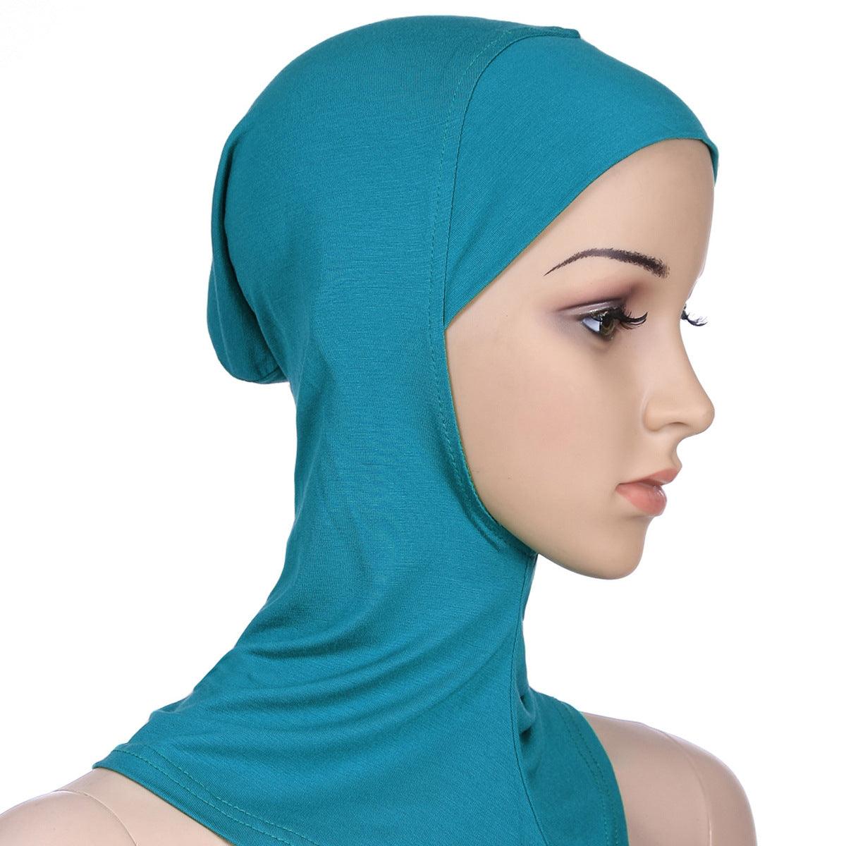 Muslim Soft Under Scarf Hat Cap Bone Bonnet Neck Cover - Fabric of Cultures