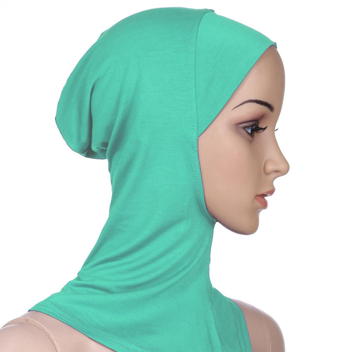 Muslim Soft Under Scarf Hat Cap Bone Bonnet Neck Cover - Fabric of Cultures