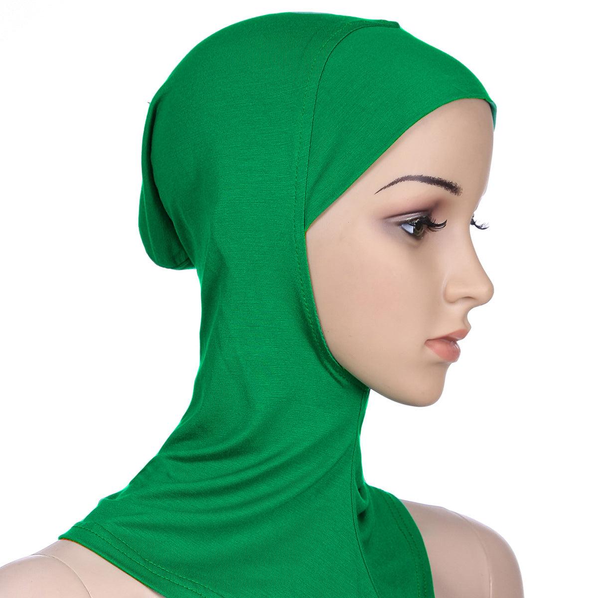 Muslim Soft Under Scarf Hat Cap Bone Bonnet Neck Cover - Fabric of Cultures