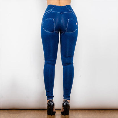 Shascullfites Melody Push Up Effect Butt Lifting Jeggings - Fabric of Cultures