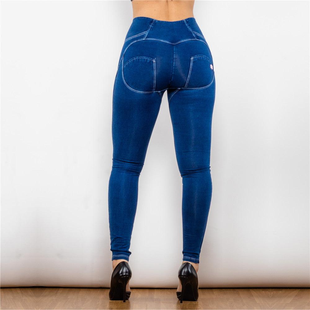 Shascullfites Melody Push Up Effect Butt Lifting Jeggings - Fabric of Cultures