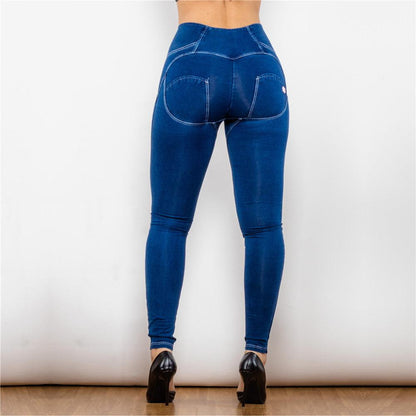 Shascullfites Melody Push Up Effect Butt Lifting Jeggings - Fabric of Cultures