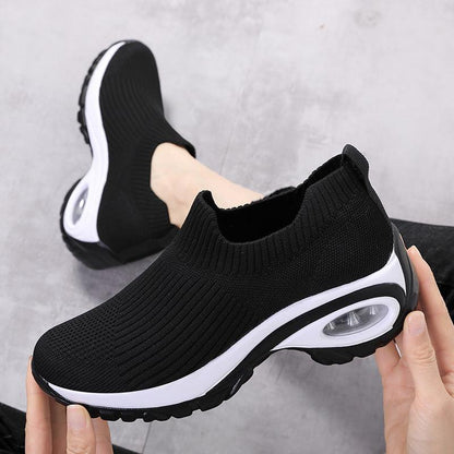 Sneakers Women Air Cushion Mesh Breathable Running Sports Shoes - Fabric of Cultures