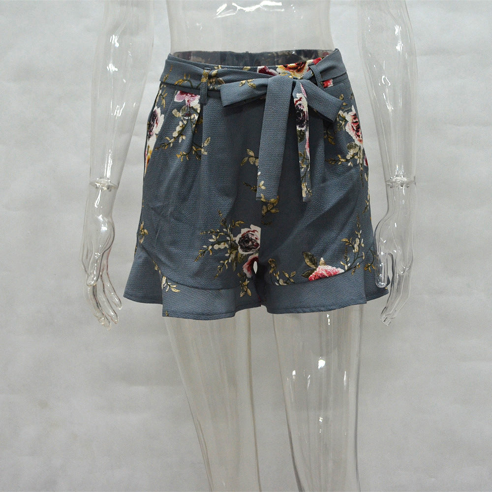 Summer Floral Shorts - Fabric of Cultures