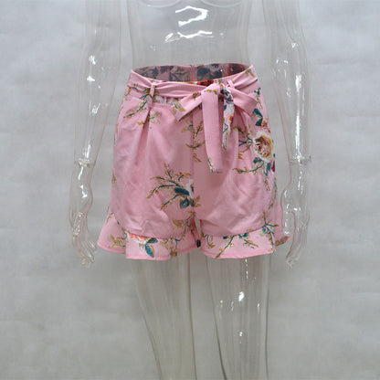 Summer Floral Shorts - Fabric of Cultures