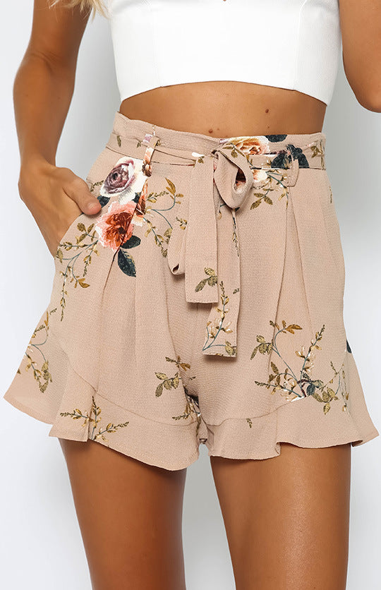 Summer Floral Shorts - Fabric of Cultures