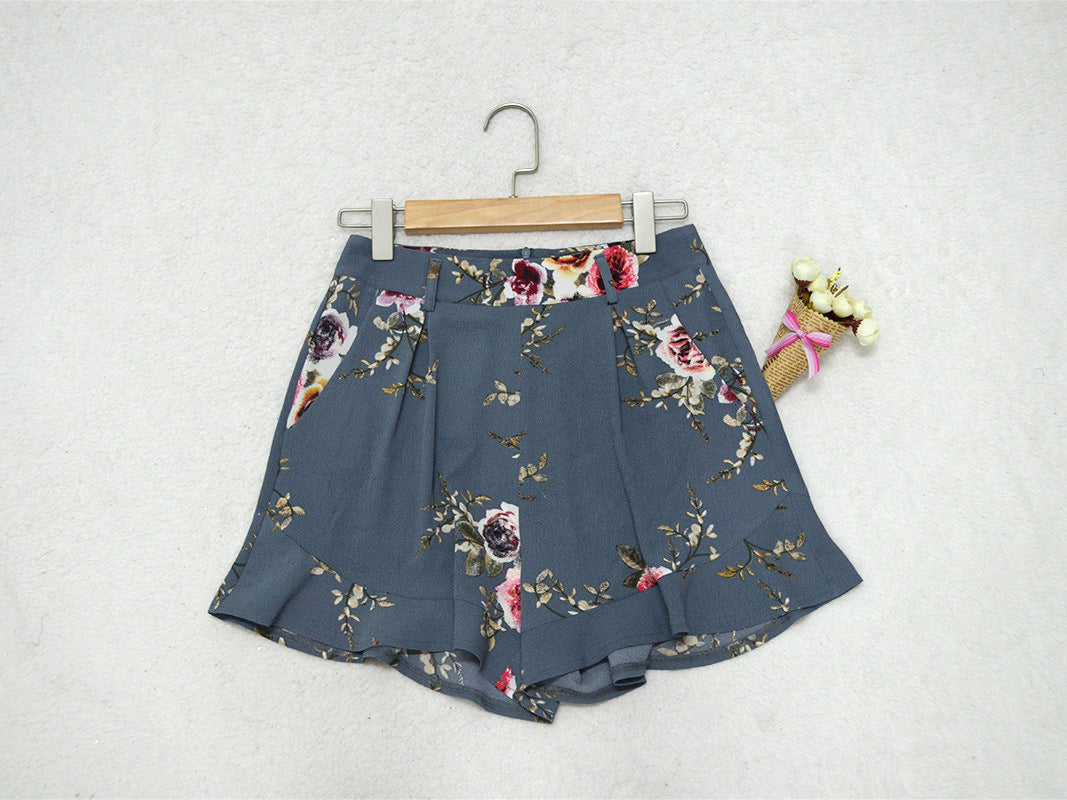 Summer Floral Shorts - Fabric of Cultures